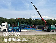 Oktoberfest 2022 Aufbau - Tag 59 (Mittwoch, 17.08.2022) (©Foto: Martin Schmitz)